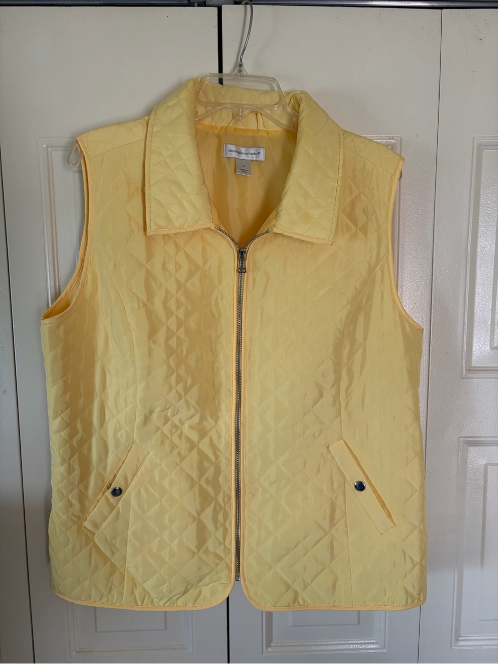 Christopher Banks  Quilted Elegant Cheery Lightweight Upscale Preppy Timeless 1X